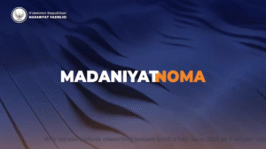 O’zbekiston Respublikasi Madaniyat vazirligining “Madaniyatnoma” (https://youtu.be/zrqasJ1FIsA?si=ChBiKqv0EWlFrFuY) haftalik axborot-tahliliy dasturi