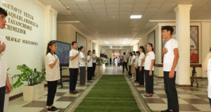 Eshitishi va so’zlashuvida nuqsoni bo’lgan o’quvchilardan tashkil topgan raqs guruhining taqdimoti